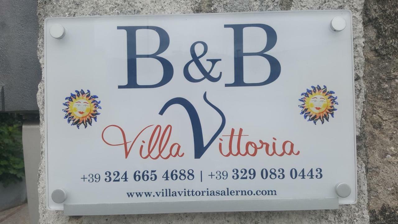 Villa Vittoria Mini Hotel Salerno Exterior foto